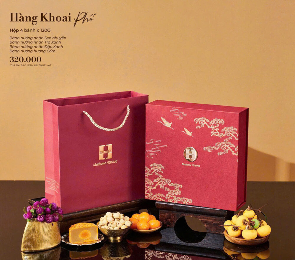 Bánh Trung Thu Madame Hương Hộp Hàng Khoai Phố
