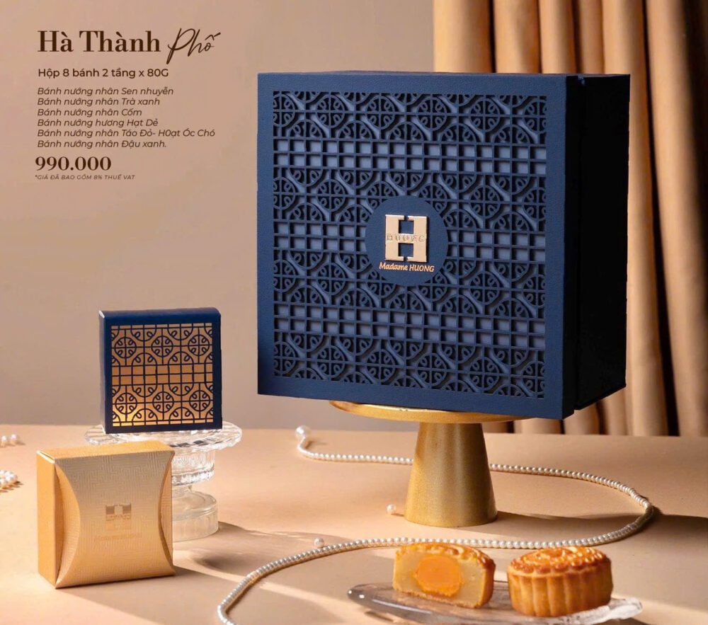 Bánh trung thu Madame Hương hộp Hà Thành