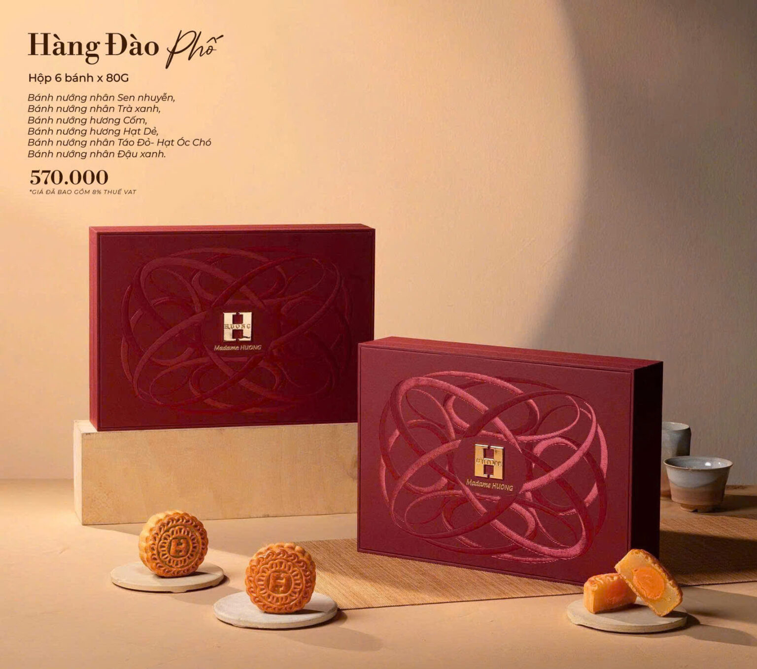 Bảng báo giá bánh Trung Thu Madame Hương mới nhất 2026 báo giá bánh Trung Thu Madame