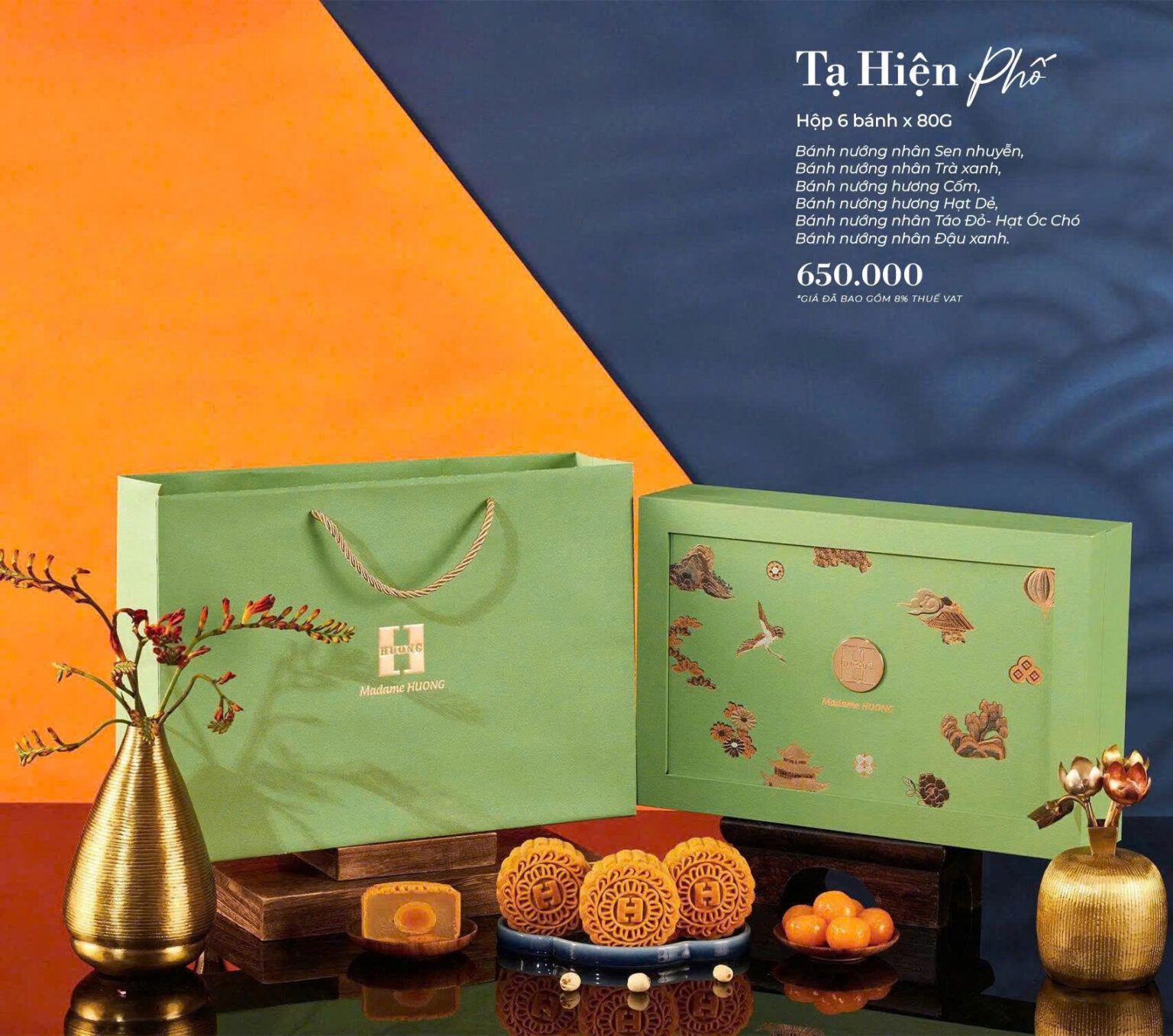 Bảng báo giá bánh Trung Thu Madame Hương mới nhất 2026 báo giá bánh Trung Thu Madame